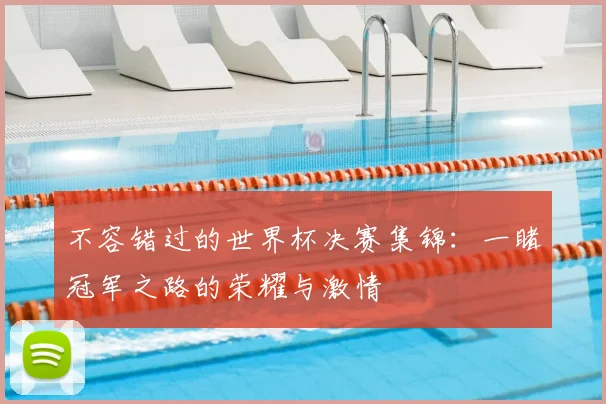 不容错过的世界杯决赛集锦：一睹冠军之路的荣耀与激情