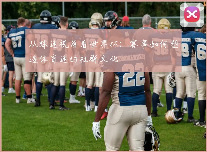 从球迷视角看世界杯:赛事如何塑造体育迷的社群文化
