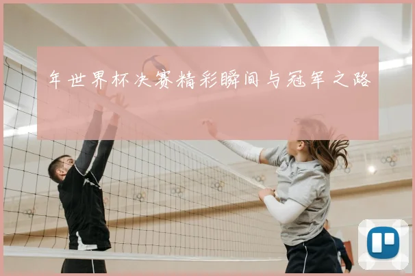 年世界杯决赛精彩瞬间与冠军之路