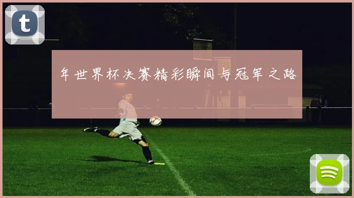年世界杯决赛精彩瞬间与冠军之路